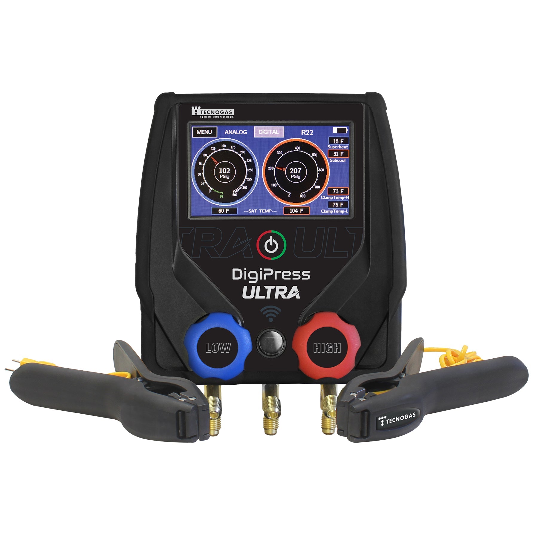 TECNOGAS Gruppo Manometrico Digitale Modello Digipress Ultra
