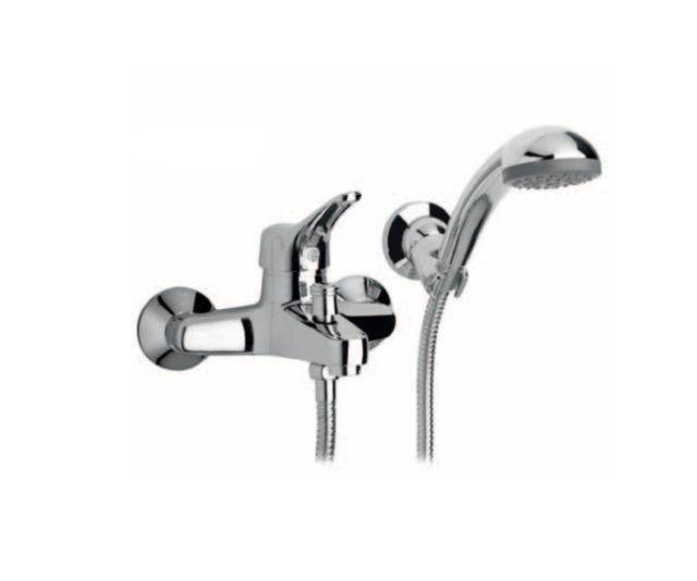 GOPLAST Miscelatore lavabo SERIE SEI con attacco piletta 1"1/4