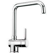 GOPLAST Miscelatore lavabo SERIE SEI con attacco piletta 1"1/4