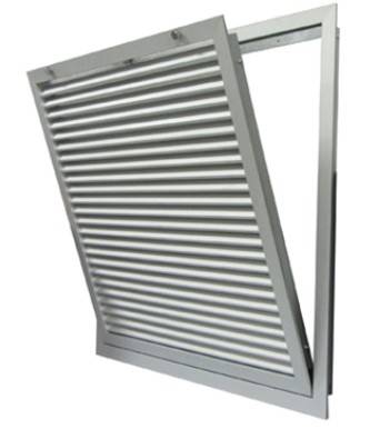 Griglia di Ripresa porta-filtro alluminio GL20AFR  595x595