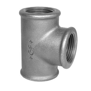 "T" 90 GRADI IN GHISA MALLEABILE ZINCATA