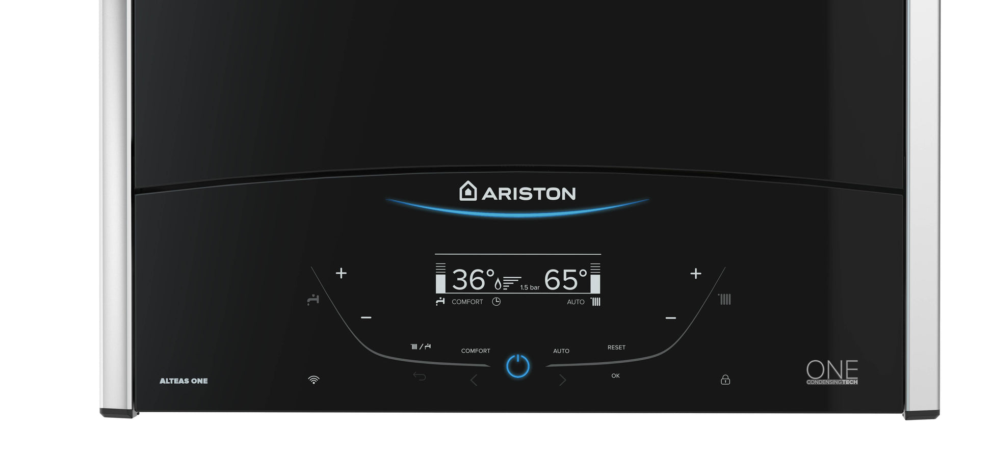 Caldaia A Condensazione Ariston Genus One Net 24 KW Metano Completa Dì Kit Per Scarico Fumi WI-FI Ready