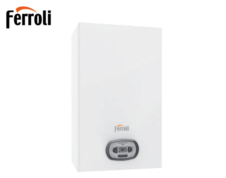 Caldaia A Condensazione Ferroli Bluehelix Tech RRT 24 C Metano Completa Di Kit Scarico Fumi