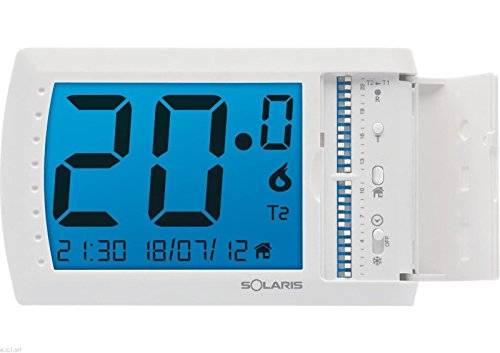 SOLARIS CRONOTERMOSTATO TOUCH SCREEN MOD. TOUCH EXPLORER 7 PROGRAMMAZIONE GIORNALIERA