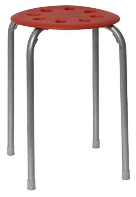 sgabello mod.dollino rosso