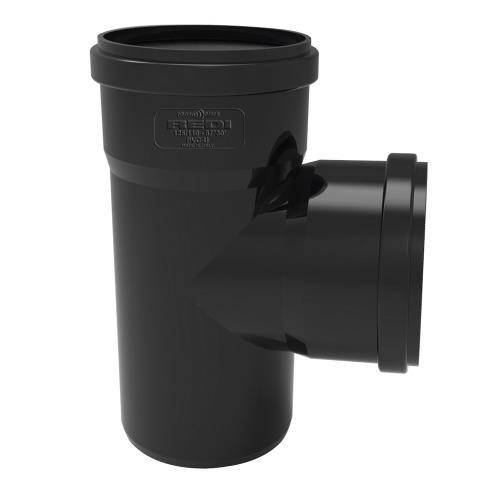 Tubo Phono Black Redi DIAMETRO 100 Innesto NERO VARI METRI