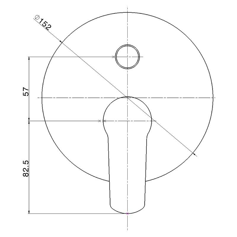 Cisal Miscelatore Giove da Incasso per Doccia con Deviatore Automatico