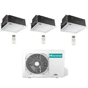Condizionatore Climatizzatore Hisense Dual Split Inverter a Cassetta 12000+12000 Con 2AMW50U4RXA
