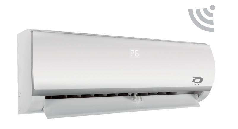 Condizionatore Climatizzatore Diloc Dual Split Inverter Frozen R-32 9000+9000 Btu Con FROZEN200 Wi-Fi Optional