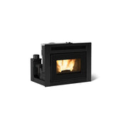Inserto Camino a Pellet Ventilato La Nordica Extraflame Mod. Comfort Idro L80 Da 19 Kw