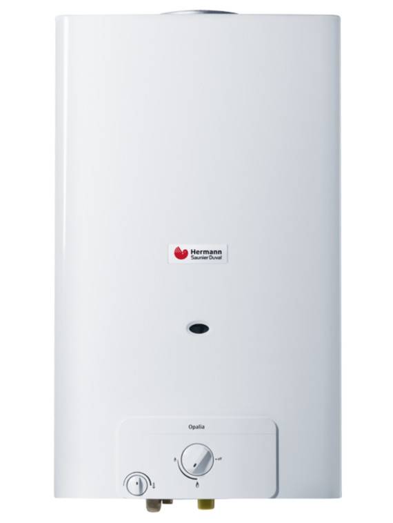 Scaldabagno Hermann Saunier Duval A Camera Aperta Opalia C 11/1 LIX H Low Nox Metano Accensione Elettronica