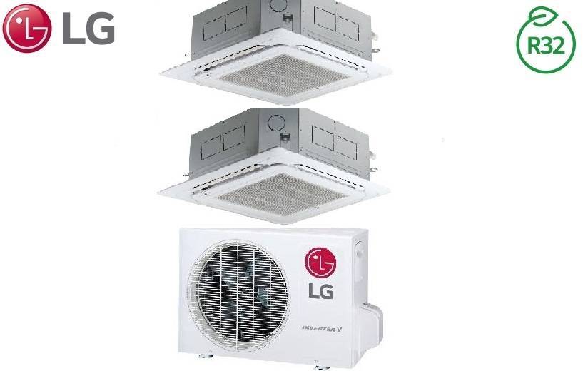Condizionatore Climatizzatore LG Inverter Cassetta 4 Vie R-32 9000 BTU CT09R NR0