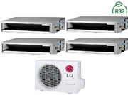 Condizionatore Climatizzatore LG Inverter Canalizzato Bassa Prevalenza 9000 BTU R-32 CL09R N20