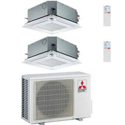 Condizionatore Climatizzatore Mitsubishi Electric Cassetta A 4 Vie R-32 60X60 9000 BTU SLZ-M25FA Wi-Fi Optional