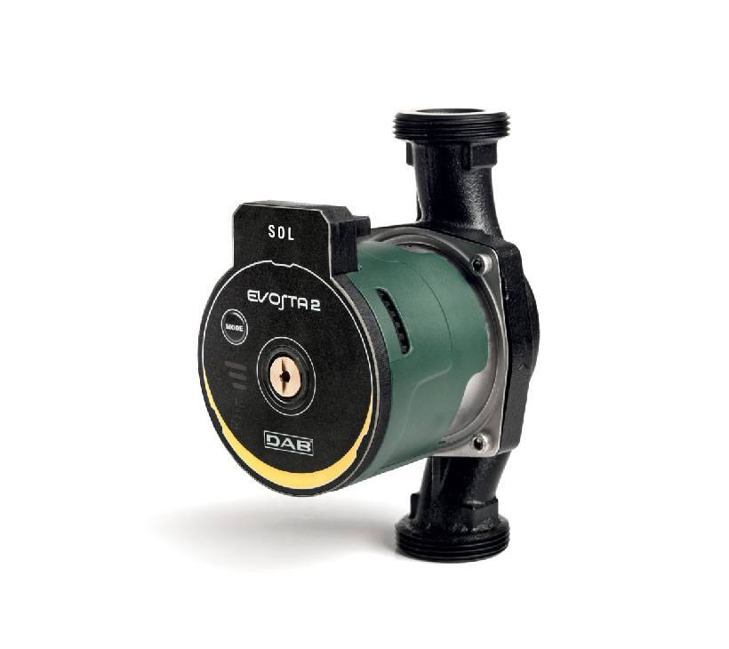 Circolatore Elettronico Dab Evosta 2 Sol 20-75/130 A Rotore Bagnato Ricircolo Acqua Impianto Pannelli Solari
