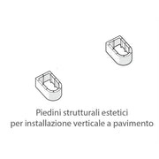 Coppia di Piedini Aermec ZXZ Per Installazione Verticale a Pavimento