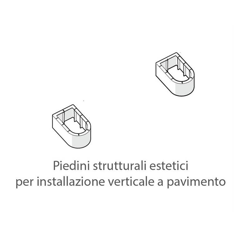 Coppia di Piedini Aermec ZXZ Per Installazione Verticale a Pavimento