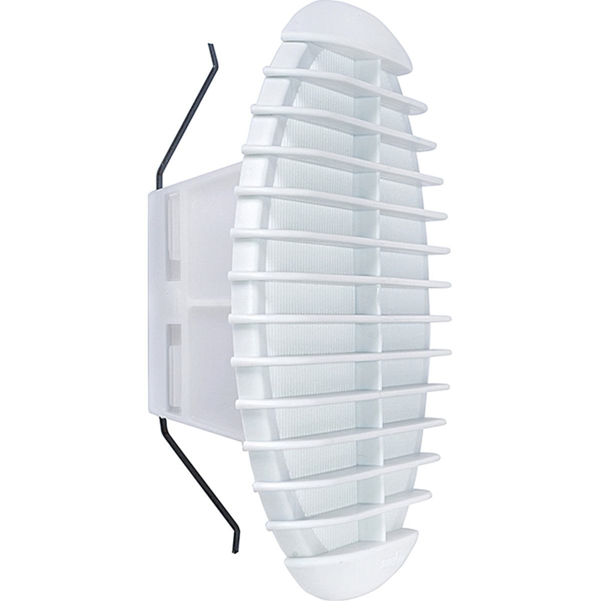 Griglia Bianca Tonda con Molla e Rete Diametro 166