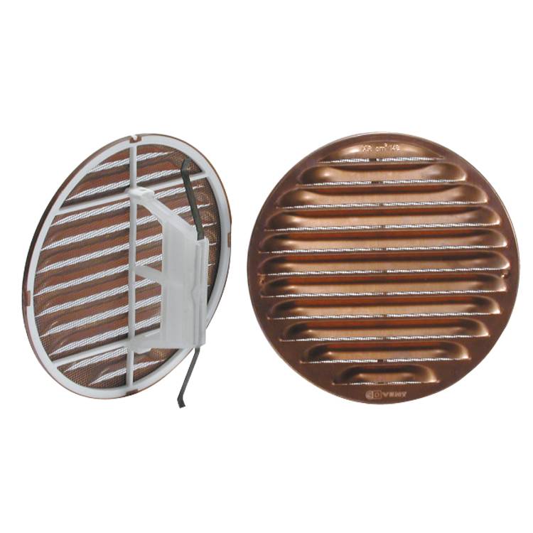 Griglia Marrone Tonda con Molla e Rete Diametro 220