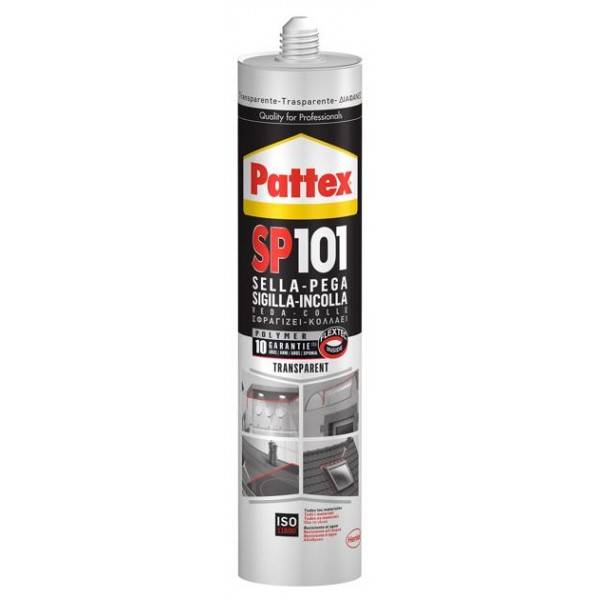 Silicone Neutro SP101 Transparent per Vetro e Ceramica - Metallo e Lamiera