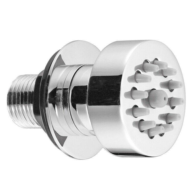 Idrogetto Tondo Snodato in Ottone Cromato Anticalcare