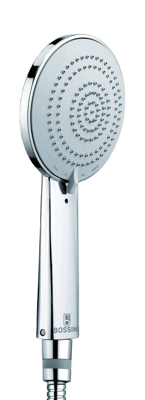 Doccetta Mixa/3 ⌀ 110 mm in ABS Cromato con Sistema Fitair