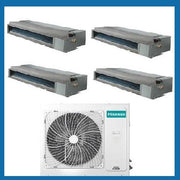 Condizionatore Climatizzatore Hisense Quadri Split Inverter Canalizzato 9000+9000+12000+12000 Con 5AMW105U4RQC