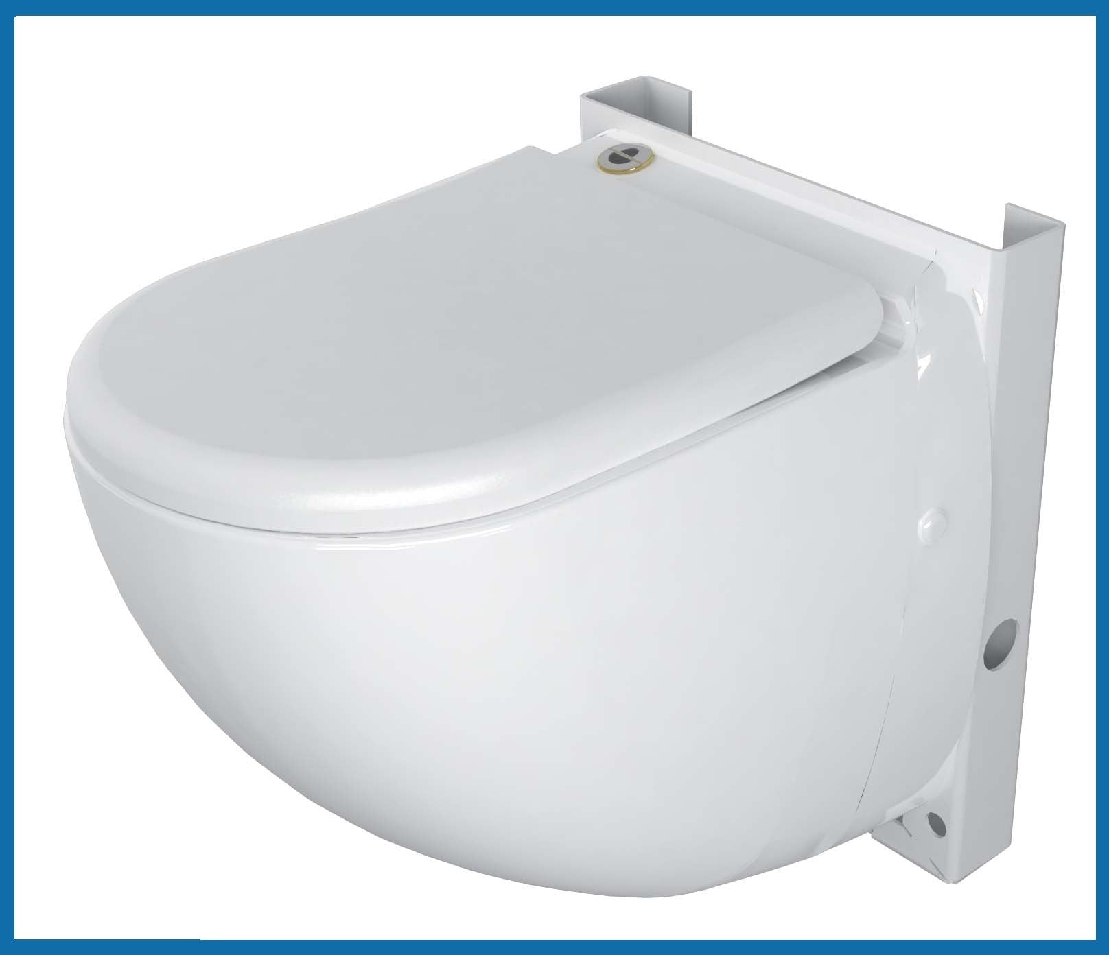 WC Sospeso Con Trituratore Incorporato SFA Modello Sanicompact Comfort Eco Silence Cod. CPTCOMFECOLS