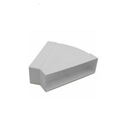 GOMITO 45° RETTANGOLARE ORIZZONTALE