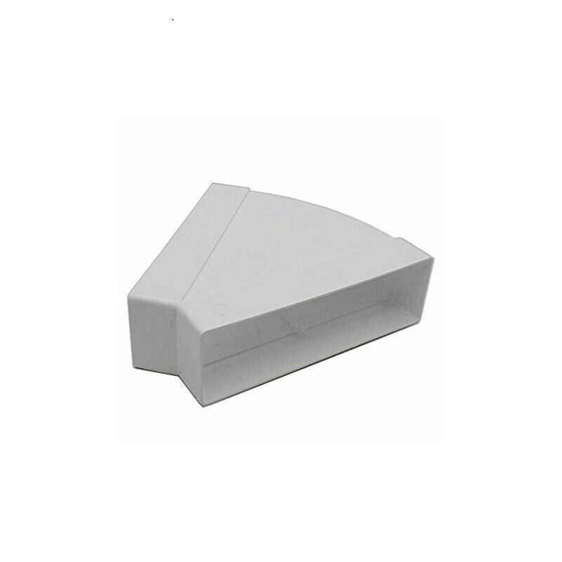 GOMITO 45° RETTANGOLARE ORIZZONTALE