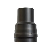 Riduzione F 80 - 100 M - FUMISTERIA MONOPARETE ACCIAIO AL CARBONIO SMALTATO NERO