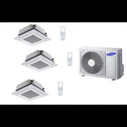 Condizionatore Climatizzatore Samsung Trial Split a Cassetta 4 Vie Windfree R-32 9000+9000+12000 BTU Con AJ052RCJ3EG/EU
