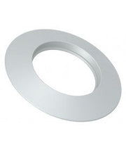 Rosone coprimuro in silicone Bianco  - SISTEMA DI CANALIZZAZIONE ARIA CALDA STUFE