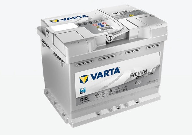 Batteria Varta D52 Start&Stop Silver Dynamic AGM D52 - 560901068 Per Auto e Barche