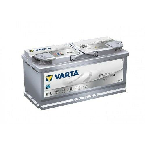 Batteria Varta H15 Start&Stop Silver Dynamic AGM H15 - 605901095 Per Auto e Barche