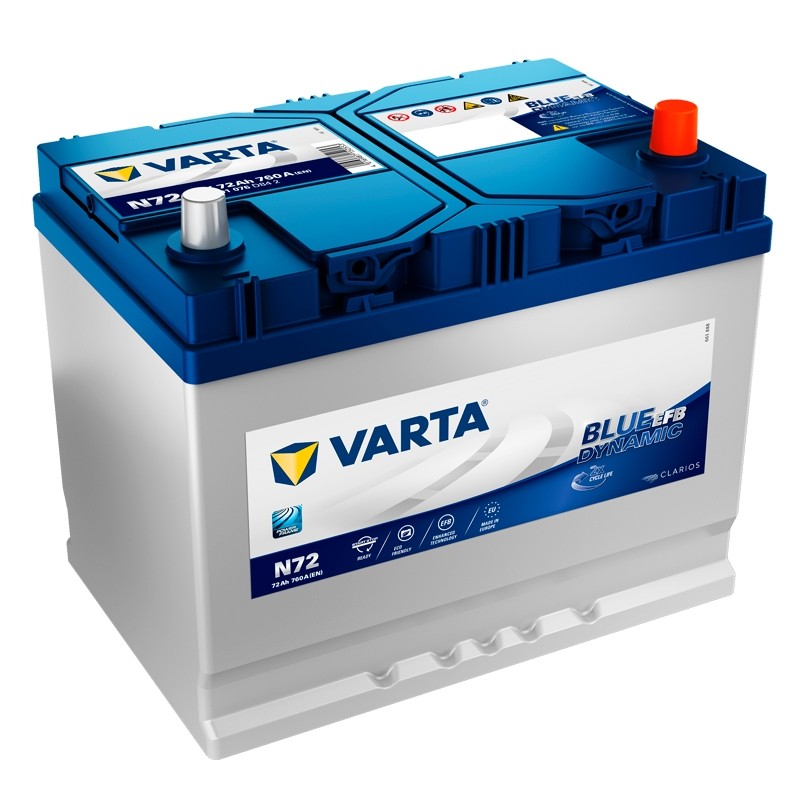 Batteria Auto Varta N80 Start&Stop Blue Dynamic EFB 580 500 080