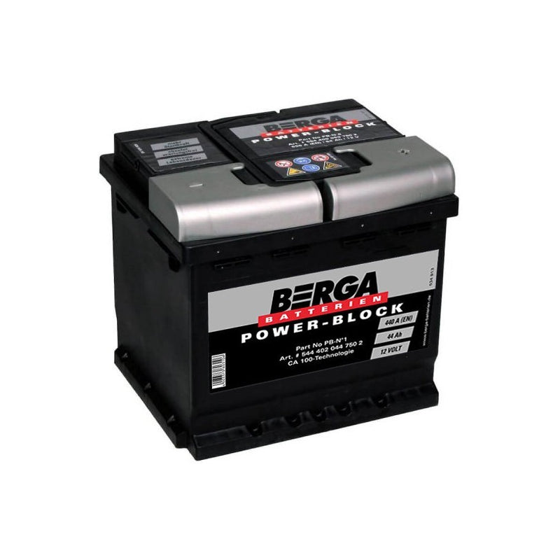 Batteria ad Avviamento Berga Modello Power Block PB N1 44 AH