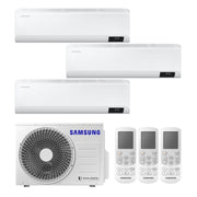 Condizionatore Climatizzatore Samsung Trial Split Inverter Cebu Wi-Fi R-32 12000+12000+12000 BTU Con AJ068TXJ3KG/EU