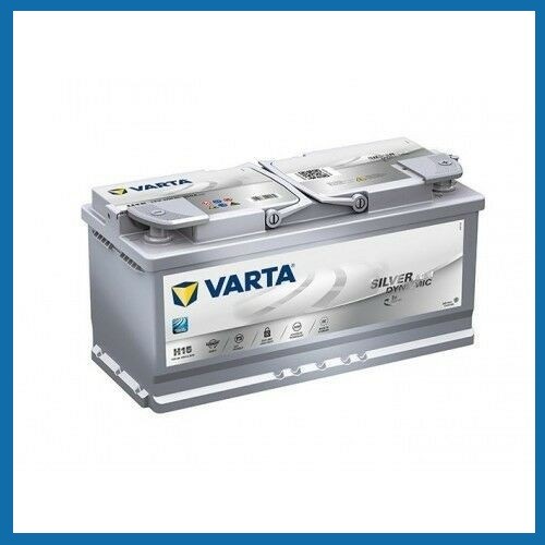 Batteria Varta H15 Start&Stop Silver Dynamic AGM H15 - 605901095 Per Auto e Barche