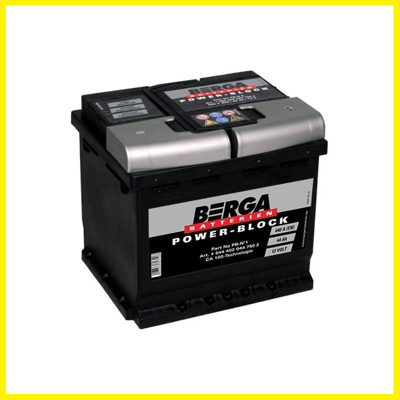 Batteria ad Avviamento Berga Modello Power Block PB N1 44 AH