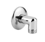 PRESA ACQUA CURVA IN OTTONE CROMATO ATTACCO 1/2M X 1/2M