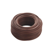 CAVO ELETTRICO SEZ. 3X1,5 MARRONE BOBINA DA 100 METRI