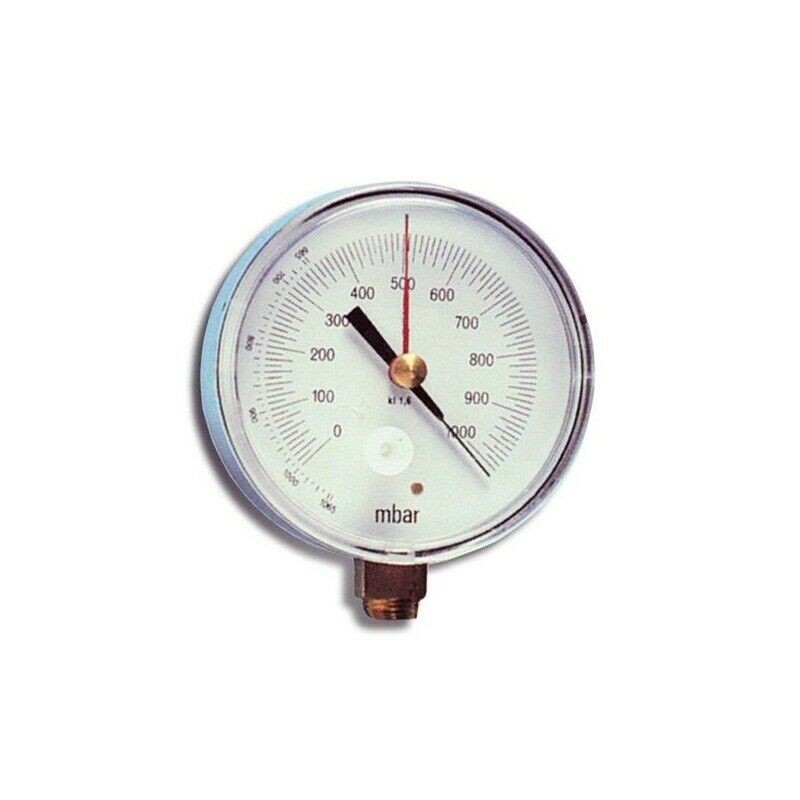 VACUOMETRO ATTACCO RADIALE MISURA 1/8"