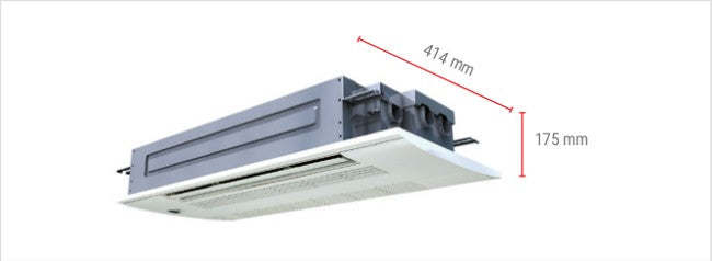 Condizionatore Climatizzatore Mitsubishi Electric Trial Split Cassetta 1 Via MLZ-KP 9000+12000+12000 Con MXZ-3F68VF4
