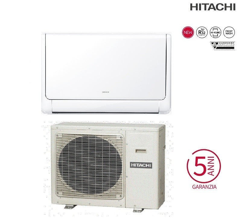 Condizionatore Climatizzatore Hitachi Monosplit Inverter Akebono a Pavimento R32 18000 BTU RAF-50RXE Wi-Fi Optional