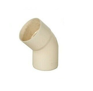 Curva a 45° colore AVORIO vari diametri