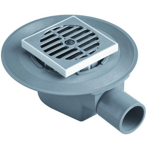 POZZETTO SIFONE PAVIMENTO 100 X 100 mm GO-GO GRIGLIA INOX