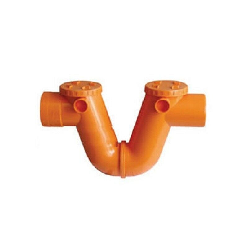 SIFONE ACQUE NERE ARANCIONE