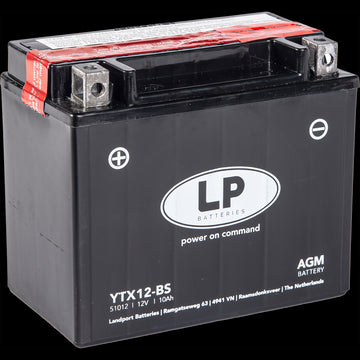 Batteria Per Moto Landport Modello YTX12-BS Con Tecnologia Absorbent Glass Mat