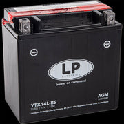 Batteria Per Moto Landport Modello YTX14L-BS Con Tecnologia Absorbent Glass Mat